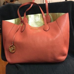 Coral Pink MK hobo bag!